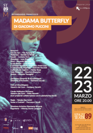 MILANO: Madama Butterfly, 22 e 23 Marzo 2017