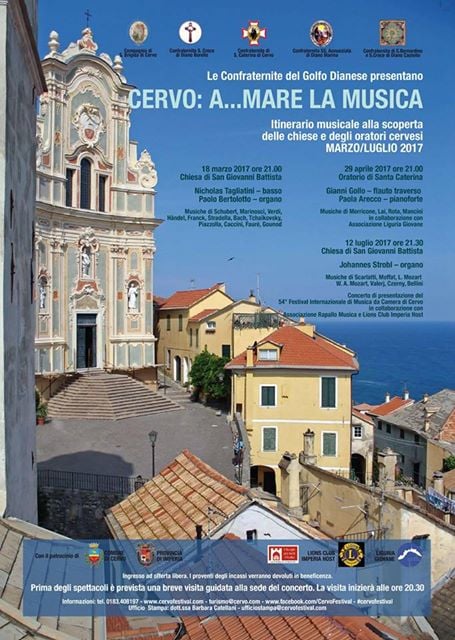 A…MARE LA MUSICA A CERVO:  NOTE IN CHIESA E NELL’ORATORIO