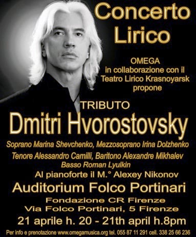 Tributo al grande baritono recentemente scomparso  Dmitri Hvorostovsky